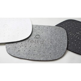 Feltd. Eco Felt Cushion Suitable for Fritz Hansen, Arne Jacobsen Series 7 Chair, 3107-29 Colours - Optional Including Non-Slip and Padded (Black Blue)