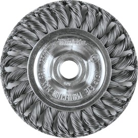 Makita A-98572 4" Knot Cable Twist Wire Wheel, 5/8"-11