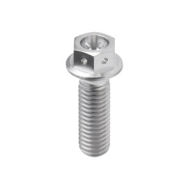 ZETA Racing D6725 Titanium Flange Bolt M8 x 25 mm P = 1.25 1 (With Wiring Hole) D6725 (Old Part Number: ZT04-0825) Dirtfreak DIRTFREAK