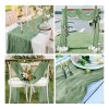 Caminos De Mesa Gasa Elegante Boho Decoración De Mesa Y