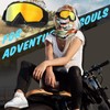 Jecery 10 Pcs Motorcycle Dirt Bike Atv Goggle with Face