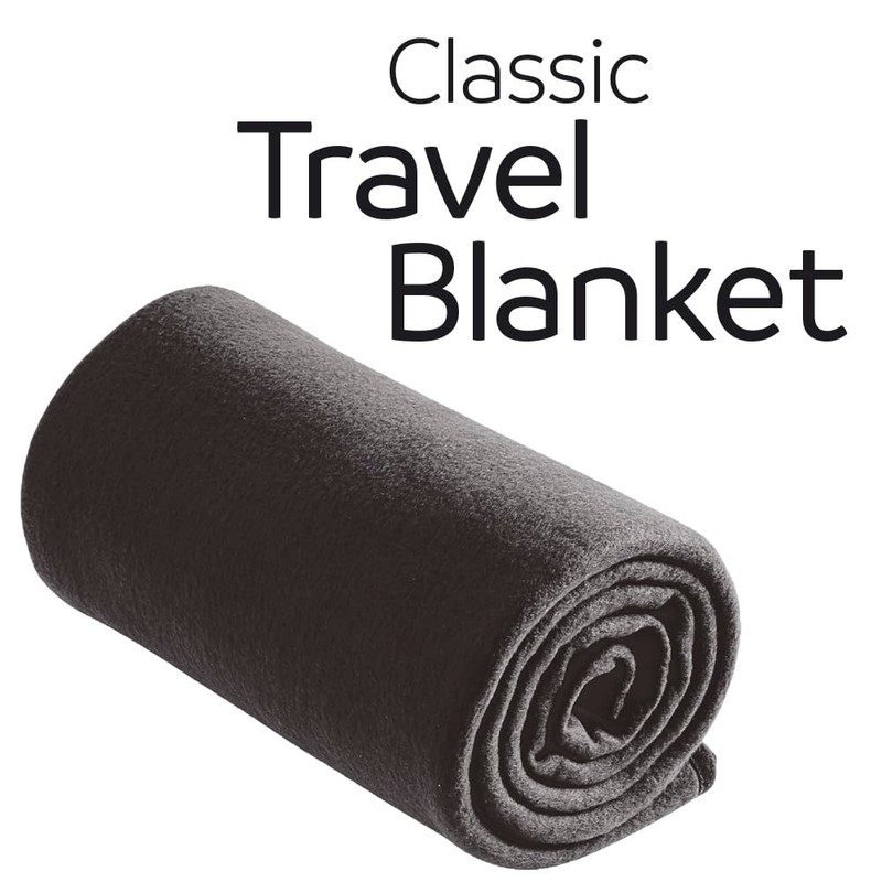Go Travel Cosy Soft Lightweight & Rollable Washable Travel Blanket