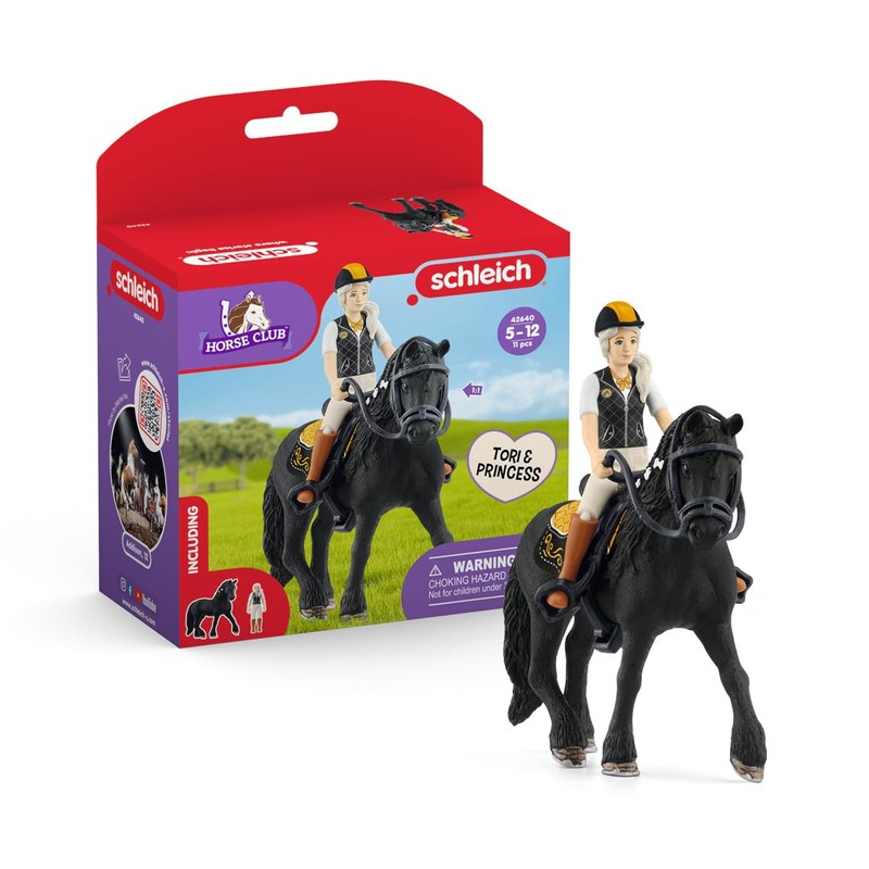 Schleich 42640 Horse Club Playset, Multi-Coloured
