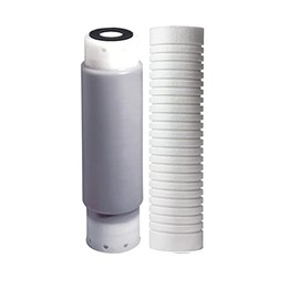 LWH-D Replacement Filter Set - Whole House 2 Stage Sediment - Rust & CTO Filters - 2.5" x 10 - Interchangeable with AP117 & AP110 Filter Models