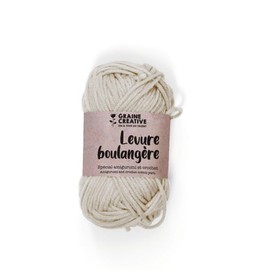 Cotton Yarn for Crochet and amigurumi 55 m - Beige