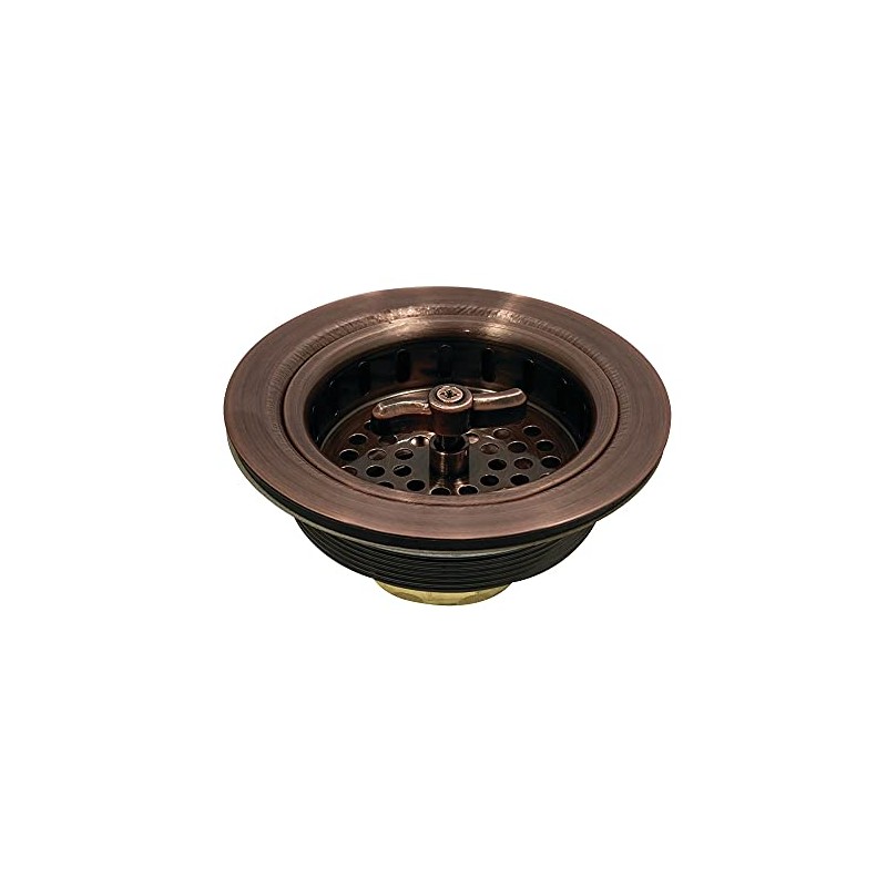 Kingston Brass K212AC Tacoma Spin and Seal Sink Basket Strainer,