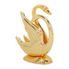 Swan Napkin Holder Golden Swan Design Rustproof Alloy Elegant Style