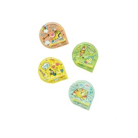 Assorted Mini Pinball Game Favors - Fun, Compact & Colorful Design - Perfect for Kids' Party Favor & Gifts - 4ct