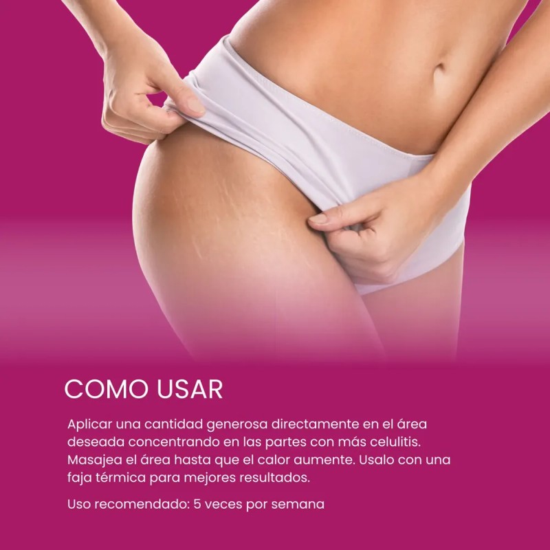 Gel Reductor Y Reafirmante Caliente Lunes Con Colágeno