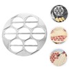 iplusmile 2pcs Dumpling Maker Aluminum Dumpling Mold for Ravioli Wontons