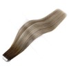 Full Shine Tape in Hair Extensions 20 Inch Human Hair