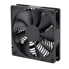 Silverstone SST-AP120i-PRO Air Penetrator 120 mm PWM Case Fan, Noise Reduced Fan Blades, Dual Ball Bearing