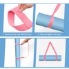Ajcotahm Yoga Carrying Strap Mat Adjustable Yoga Mat Carrier Durable