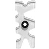 YWBL-WH Clear Acrylic Pool Cue Holder 14 x 6 x