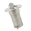 Marine Boat Deck Filler with Keyless Cap Stainless Steel Mirror