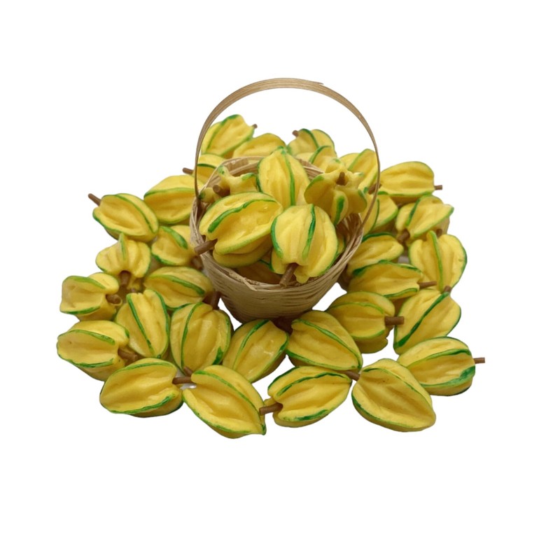AIICraft 15 Big Yellow Star Fruit Averrhoa Garden Display Minimal