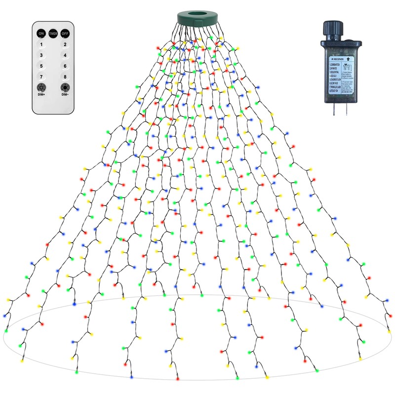 Christmas String Lights for Tree, 400 LEDs Christmas Tree Lights