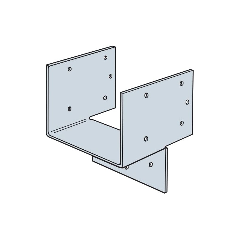 Simpson Strong-Tie HH Galvanized Header Hanger for 4X