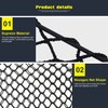 Haofy Cargo Net, 100 x 40CM Car Boot Net Adjustable