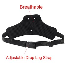 Universal Tactical Gun Holster Adapter Base Lightweight Adjustable MOLLE ARC Drop Leg Holster Thigh Belt Platform (BCP)