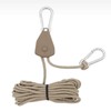 Kellegour 6 Pack Rope Ratchet,1/8" Adjustable Rope Hangers,Rope Clip Hanger,Ropes