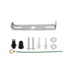 LEDSone 95mm Lighting Fixture Ceiling Plate Bracket Fitting Ceiling Rose