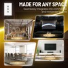 TNP HDMI Wall Plate (3 Port, White) HDMI Face Plate