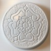 dennycraftmoulds Yorkshire Lancashire Tudor Rose Concrete or Plaster Mould
