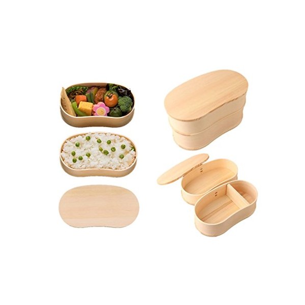 Youth Trillion Bento Box Natural Size... 17 X 9 X 9.7 cm (W x D x H) Capacity... 800ml Weight (G): 190