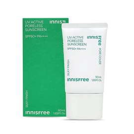 Innisfree UV Active Poreless Sunscreen / 이니스프리 유브이 액티브 포어리스 선스크린