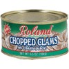 Roland Foods Chopped Clams in Clam Juice, 6.5 Ounce Can, Pack of 1