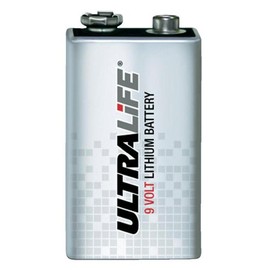 ULTRA LIFE, 10 year, smoke alarm battery, U9VL-X