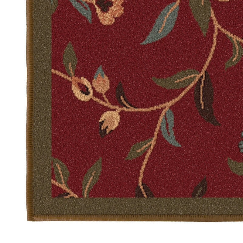 Ottomanson 3'3" x 4'7" Rugs for Living Room Floral Area