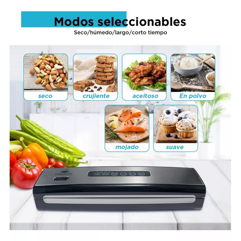 Meidong Empacadora Al Vacío Selladora Máquina Selladora Al Vacío