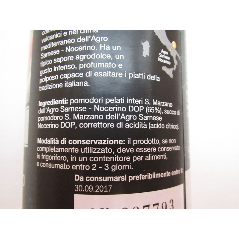 Tomatoes San Marzano D.O.P. 400 gr. - Premium Despar