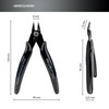 GALLUNOPTIMAL Set of 2 Electronic Side Cutters Mini Side Cutters