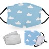Blue Sky - Reusable Adult Face Masks - 2 Filters