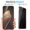Anbzsign 2+1 Pack for Xiaomi 15T Pro Privacy Tempered Glass