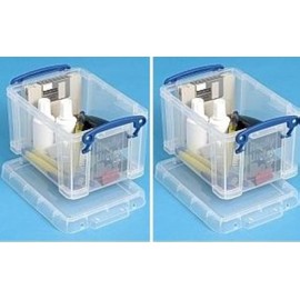 Really Useful 1.6 Litre - Clear x 2