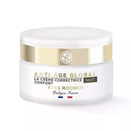 Yves Rocher Complete Anti-Age Global Night Care Face Cream Mature Skin Day Care Routine - 50 ml./1.7 fl.oz