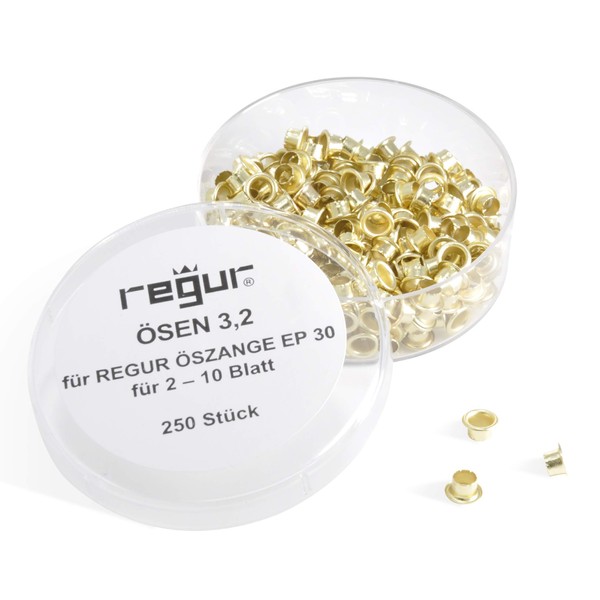 REGUR Ösen 3,2mm für EP 30 Stanz- und Ösenzange, 250