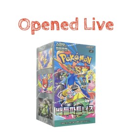 [Opened Live] Korean Battle Partners Booster Box SV9 [Korean]