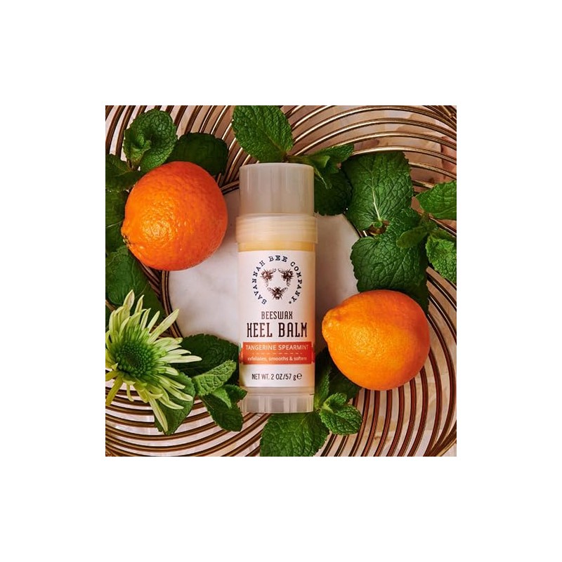 Savannah Bee Heel Balm-Tangerine Spearmint