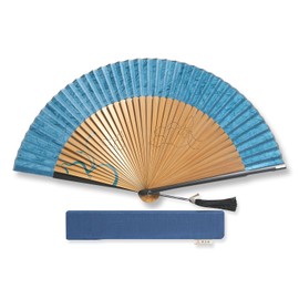 HOSEKKEN [Luxury Folding Fan Brand Combines Traditional Craftsmanship and Modern Sensibility] Men's Gentleman [Stylish Pente Gourd/Dragonfly] Simple Japanese Style Accessory Japanese Pattern Durable