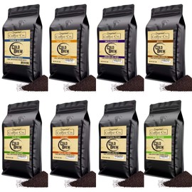 French Vanilla - Flavored Cold Brew Coffee - Inspired Coffee Co. - Coarse Ground Coffee - 12 oz. Resealable Bag