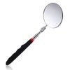 Telescoping Inspection Mirror, Circular Telescopic Mechanics Mirror Tool with Extended
