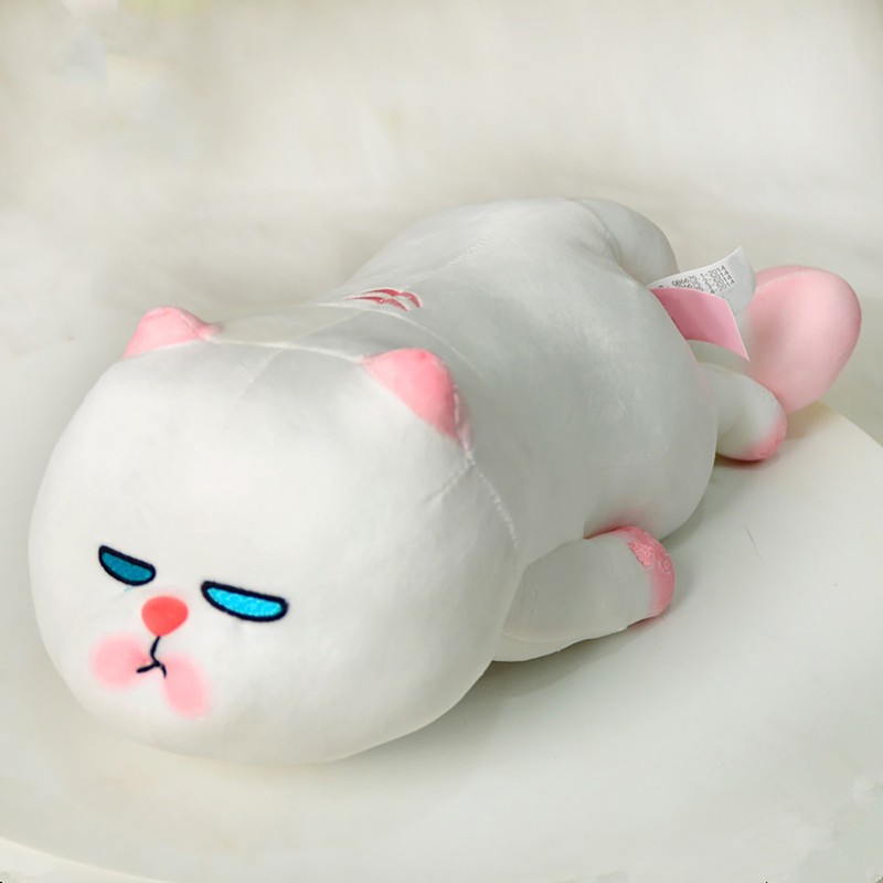 Cartoon Cat Plush Toy Cute Soft Comfortable Elastic Children Stuffed