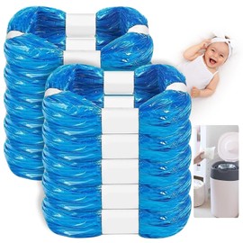 Pack of 10 Nappy Eater Refill Bags Compatible with Foppapedretti Angelcare Tommee Tippee Twist & Click Simplee Tec Litter Locker