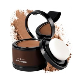 Sombra en Pelo，Sombra para Cubrir Canas,Hairline Sombra en Polvo,Cubre rápidamente la línea del cabello, es resistente al agua y al sudor, unisex.