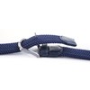 Weifert Men's Stretch Woven 1.3" Wide Elastic Braided Belts (Navy,